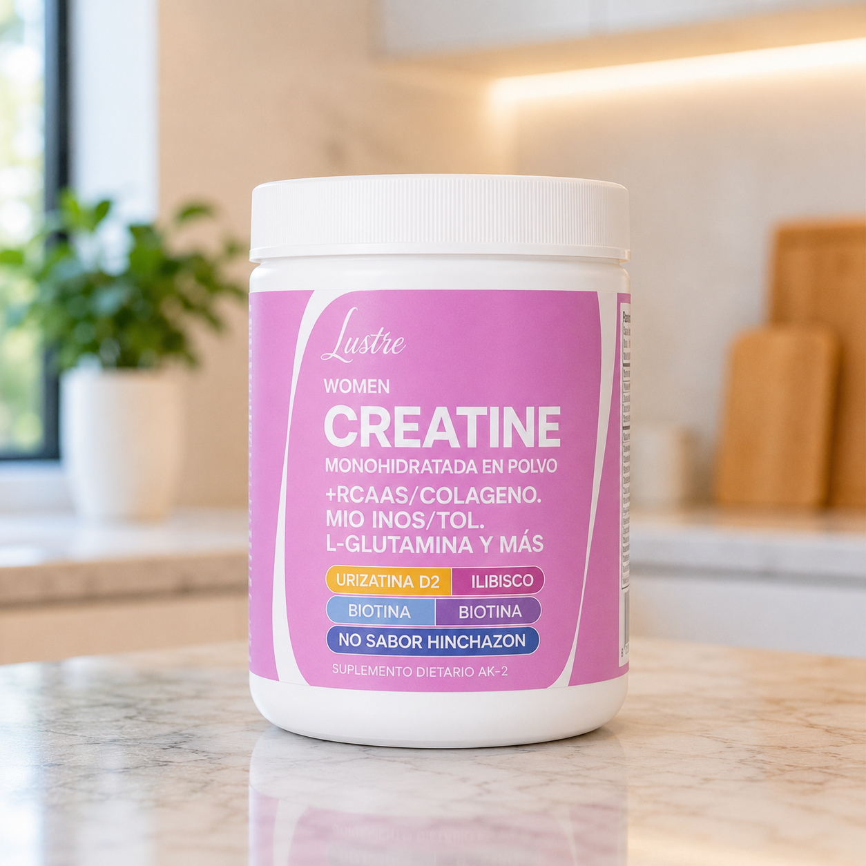 Creatina Lustre Monohidratada en Polvo