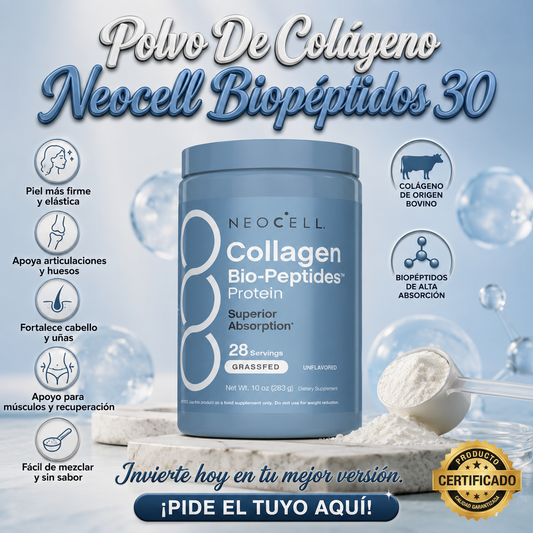 Polvo De Colágeno Neocell Biopéptidos