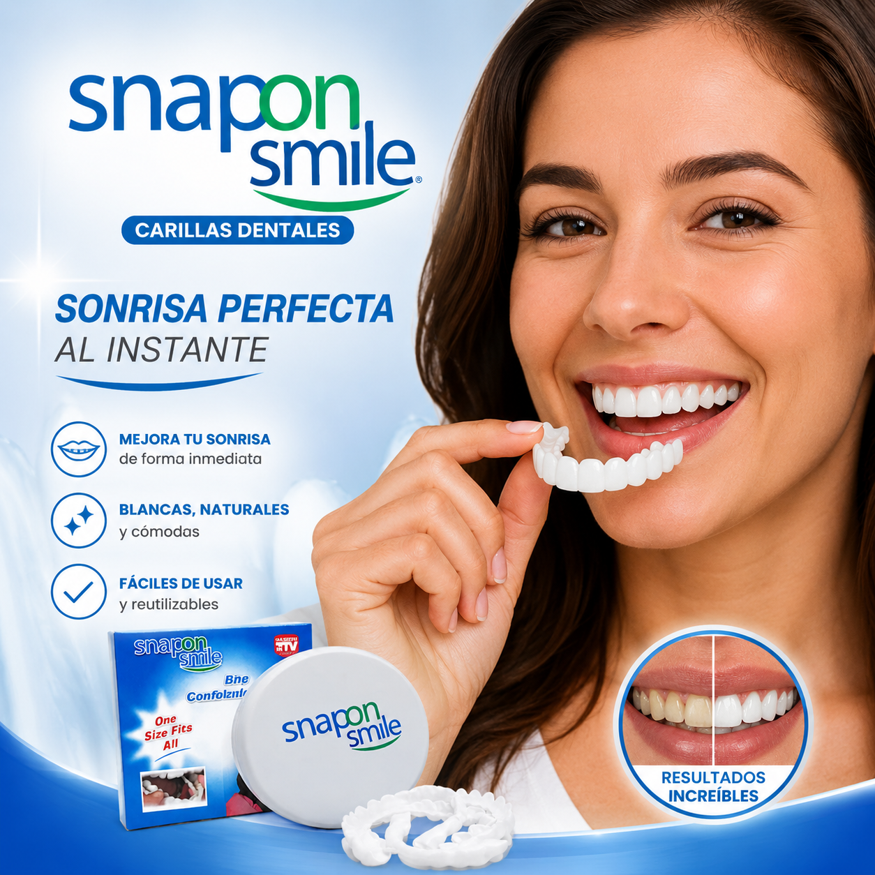 Carillas Dentales Snap On Smile