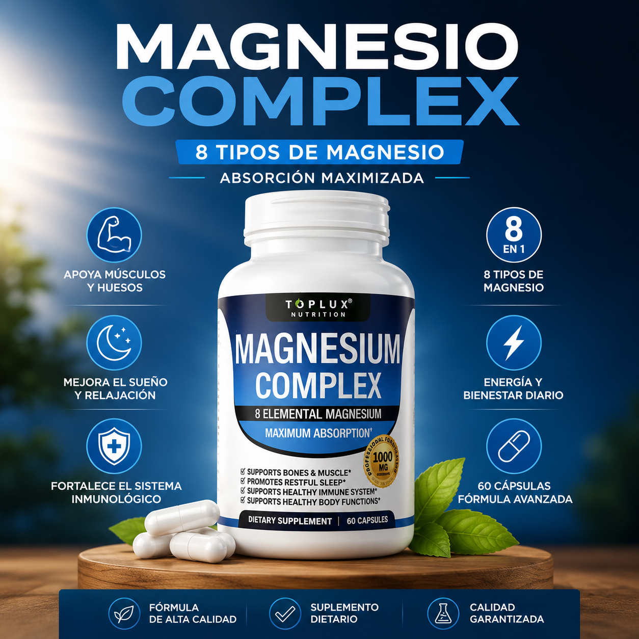 Magnesio Compex 60 capsulas
