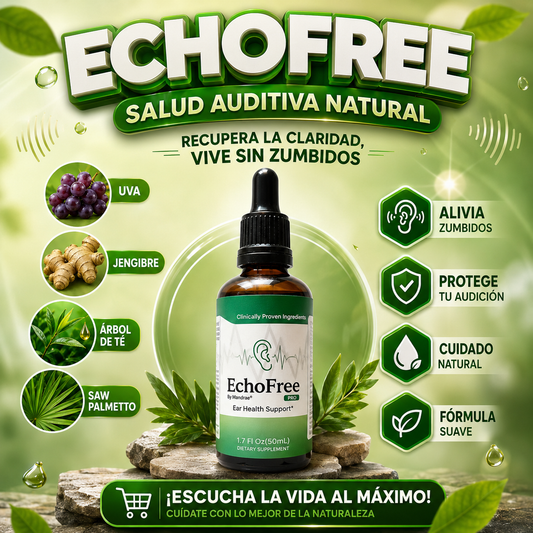 EchoFree gotas para el Oido
