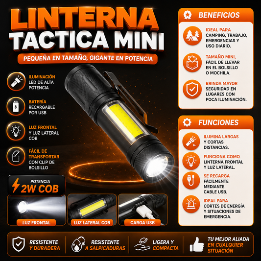 Linterna Táctica Mini