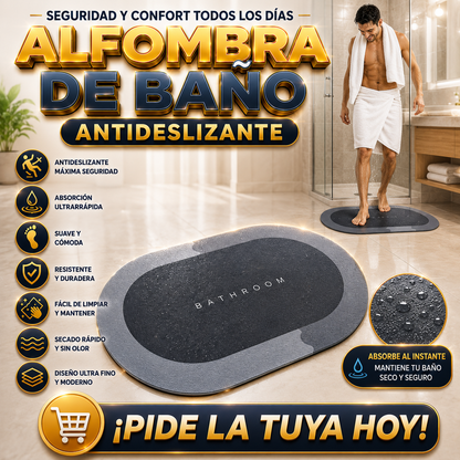 Alfombra De Baño Antideslizante