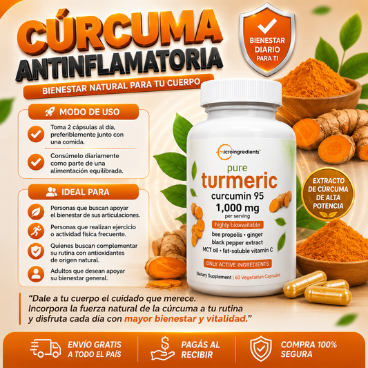 Cúrcuma Antinflamatoria