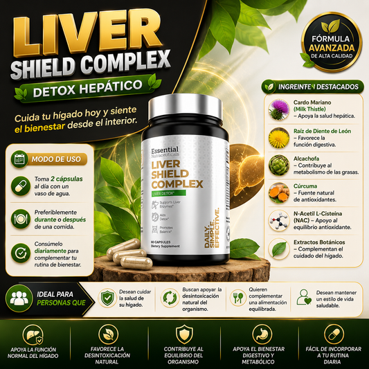 Liver Shield Complex - Detox Hepático