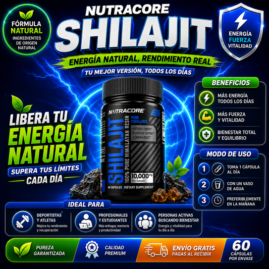 Nutracore Shilajit X 60 CAp