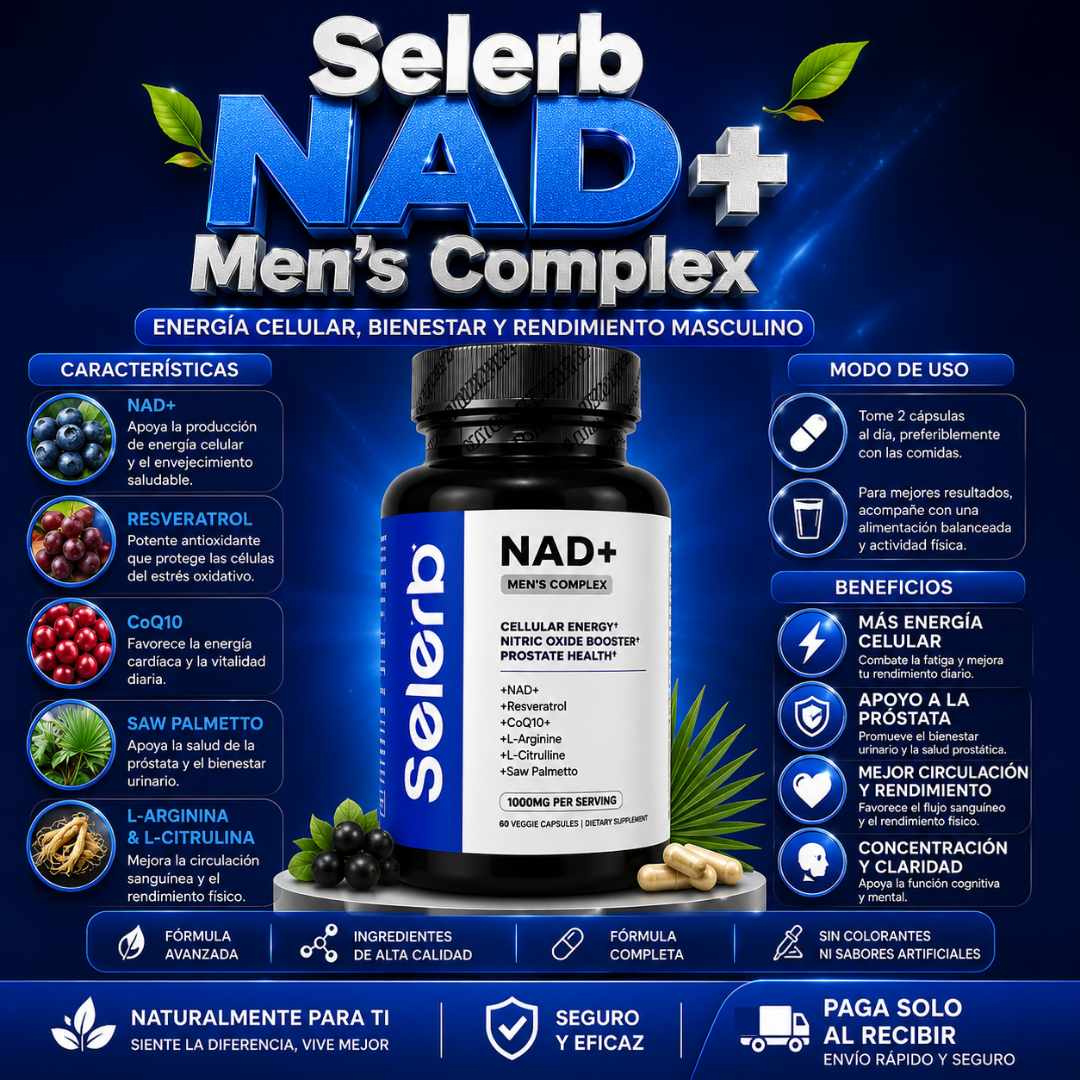 NAD+ Complejos de Hombres